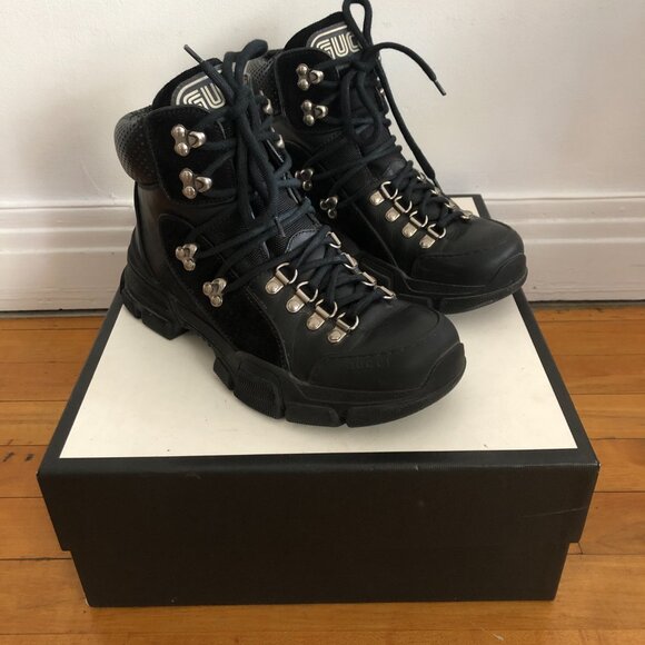 GUCCI Flashtrek hiking-style boots - Picture 2 of 9